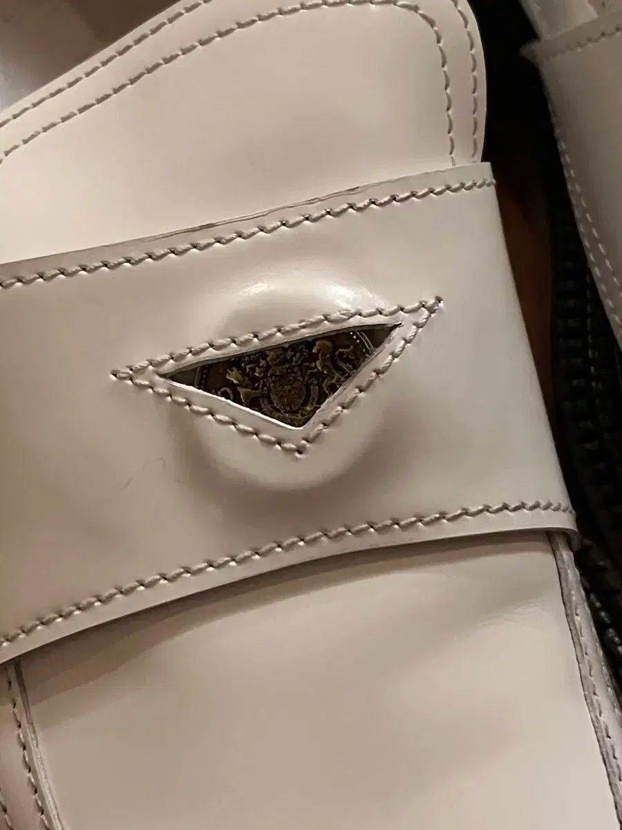 メゾン マルジェラ 白 ペニー ローファー 37 サイズ