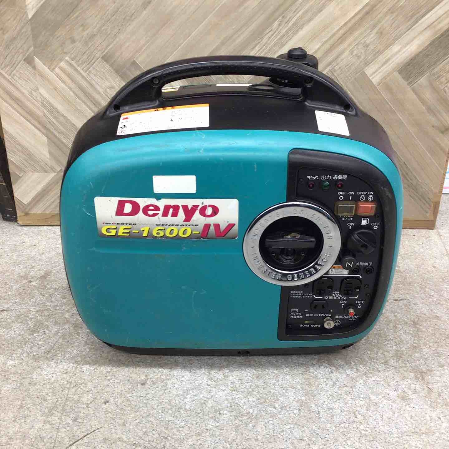 デンヨー ガソリン発電機 GE-1600-Ⅳ 川崎店