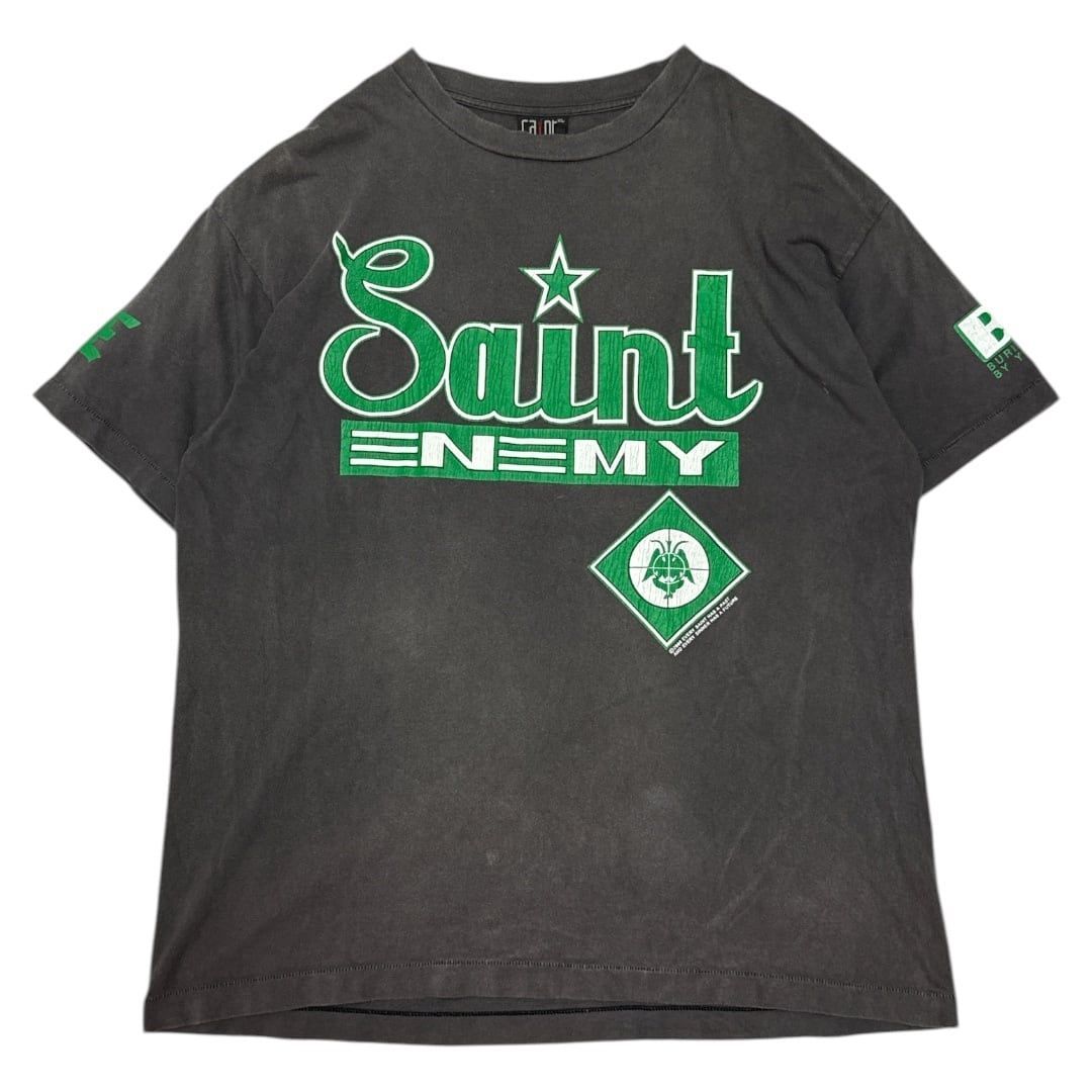 SAINT MICHAEL 22SS TEE SAINT ENEMY Print T-Shirts