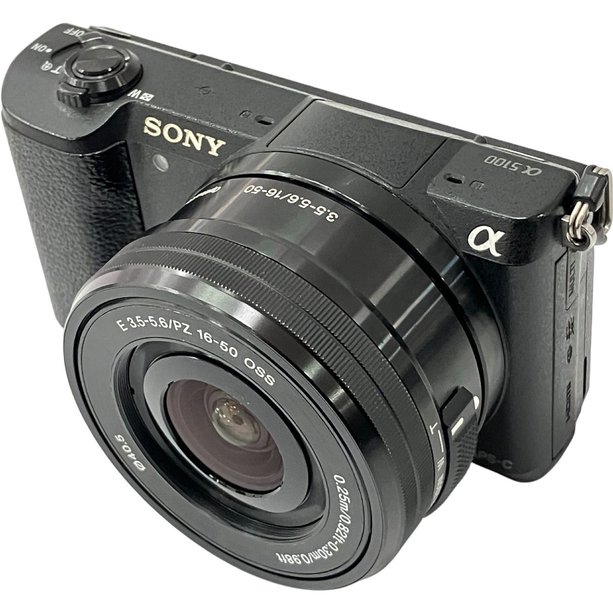 SONY ILCE-5100 α5100 ミラーレス一眼カメラ 16-50mm レンズキット ブラック H10583677