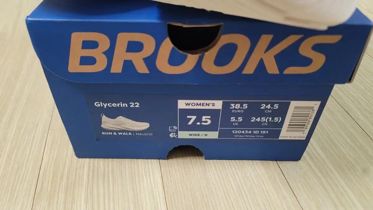  ブルックス ランニングシューズ グリセリン 22 レディース 245ワイド その他 靴
