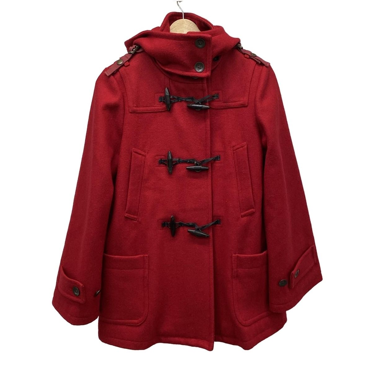 AVIREX アビレックス ダッフルコート サイズＭ M レディース - ブルーグリーン×レッド 長袖|冬