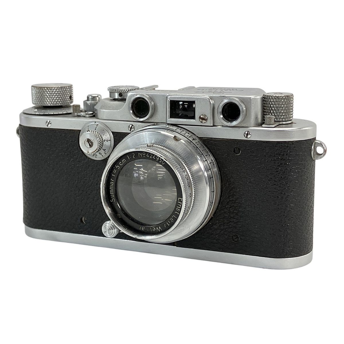 Leica IIIb DRP Ernst Leitz Wetzlar Summar 5cm 1 2 ライカ バルナック エルンスト ライツ ヴェッツラー フィルムカメラ ジャンク W10583083