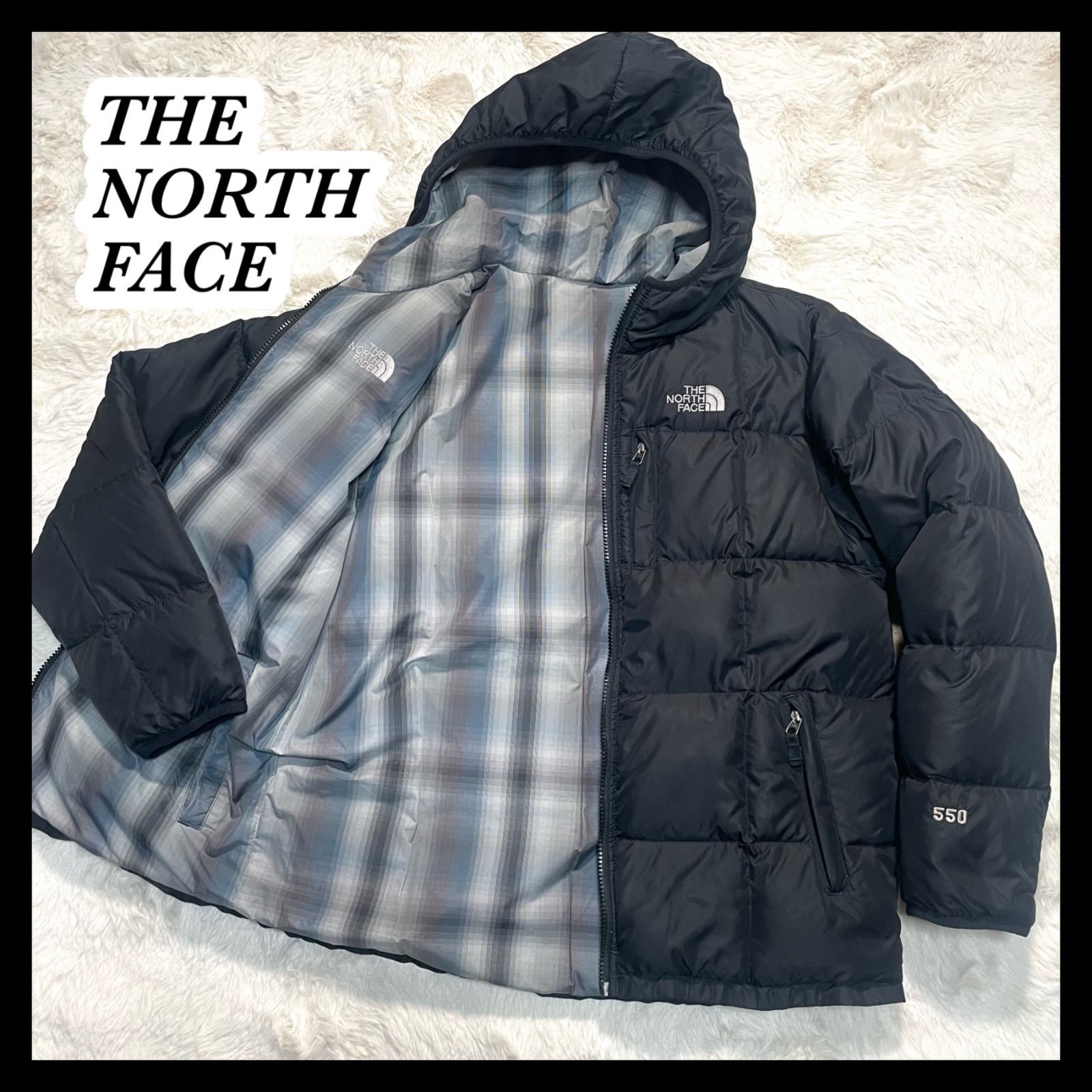 【人気商品】【美品】ノースフェイス ダウンジャケット リバーシブル550フィル THE NORTH FACE】 ノースフェイス リバーシブル 550フィルパワー
