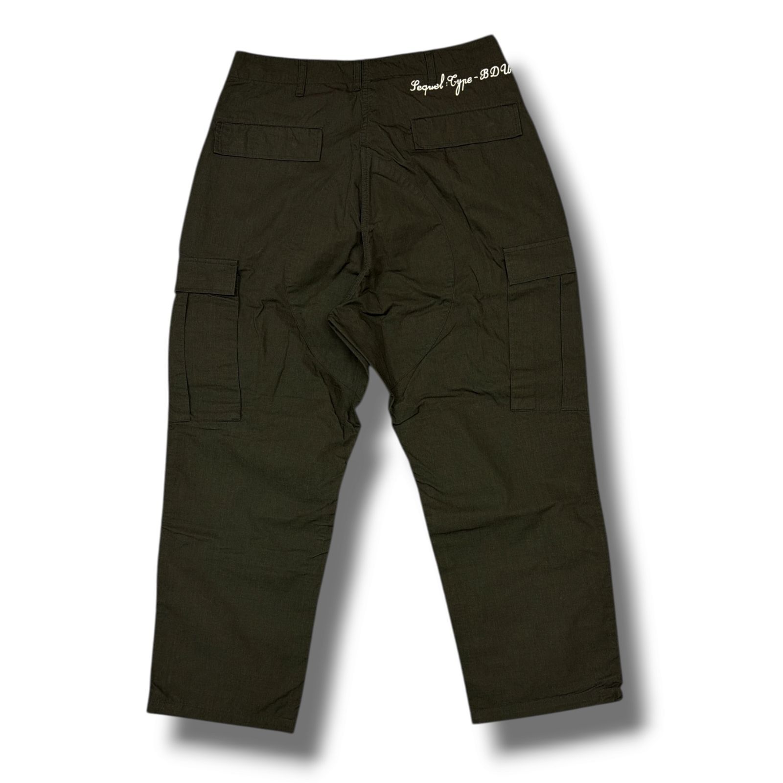 参考上代55000円 未使用品 SEQUEL 24AW BDU PANTS カーゴパンツ