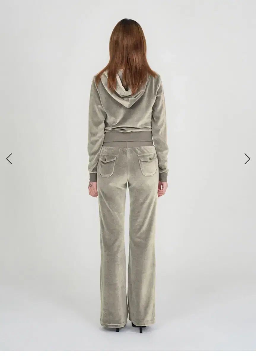 EXPIRED GIRL エクスパイアードガール ベロア フードジップアップ パンツ セットアップ