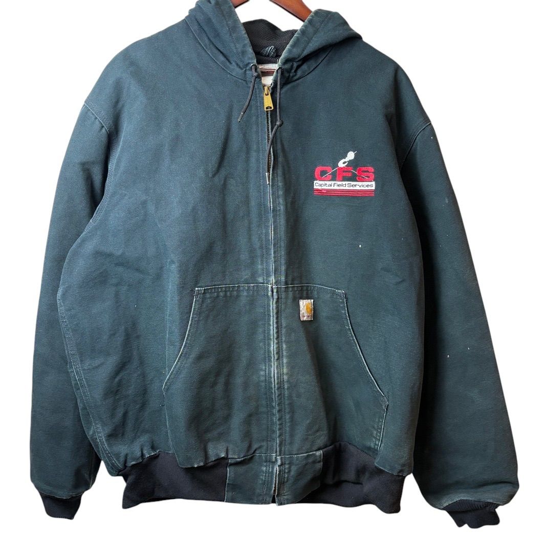 Carhartt（カーハート） アクティブジャケット CFS刺繍 カスタムワーク
