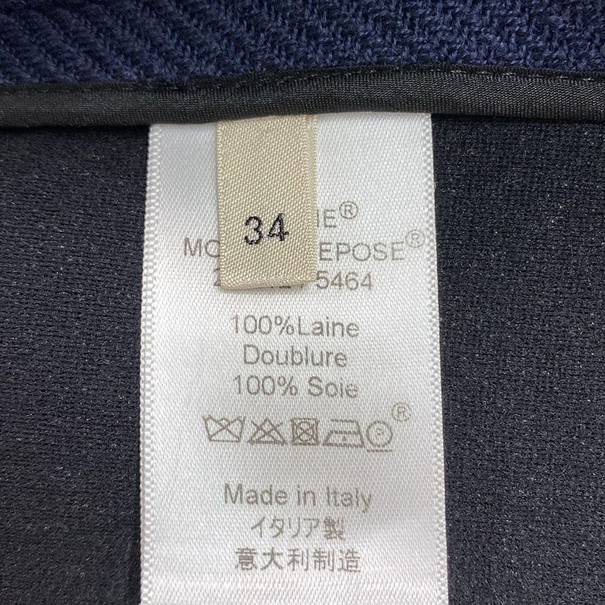 セリーヌ CELINE ジャケット 34 CELINE(セリーヌ) ジャケット サイズ34 S レディース美品 - ネイビー