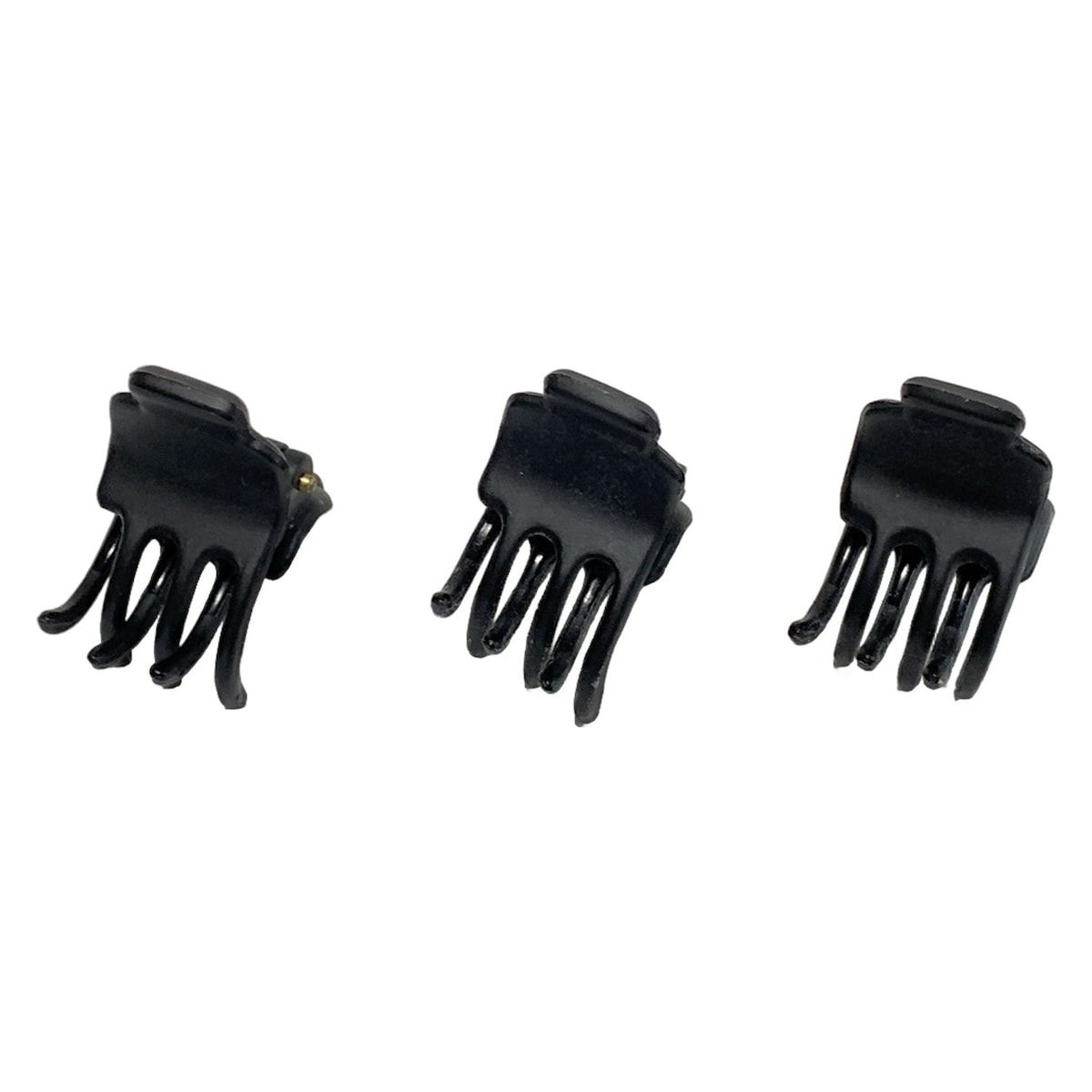 ComplexBIZ(コンプレックスビズ) アクセサリー - 黒 ヘアクリップ/3点