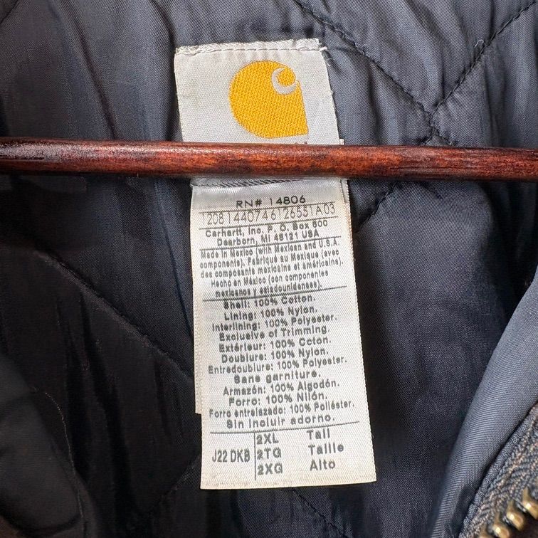 【美品】カーハート トラディショナルジャケット J22 DKB Carhartt カーハート トラディショナルジャケット J22 DKB ブラウン