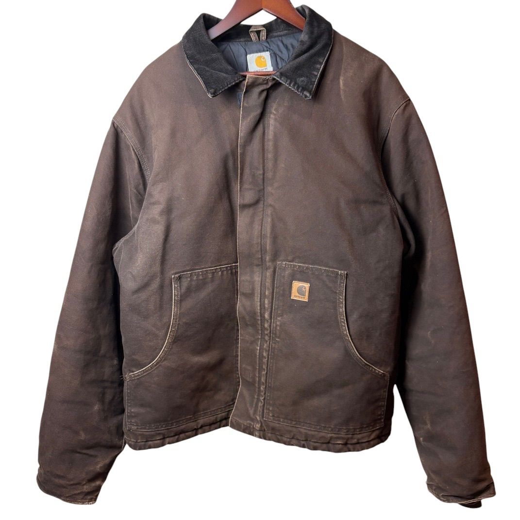 カーハート トラディショナルジャケット j22 DKB ダークブラウン XL