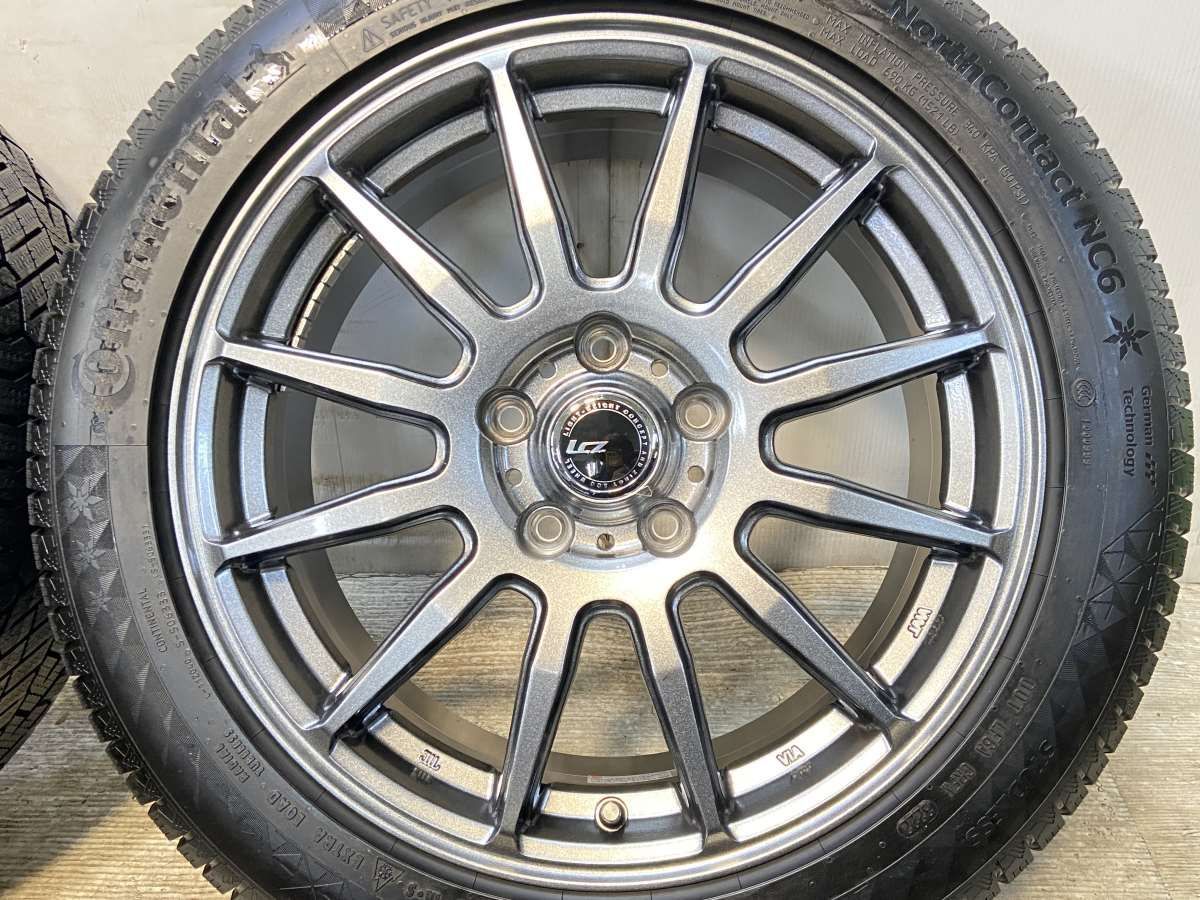  215 50 R 17 コンチネンタル NC 6 LCZ x 7 0 55 114 3 5穴 タイヤ スタッドレスタイヤ ホイールセット 4本セット w タイヤ ホイールセット タイヤ ホイール