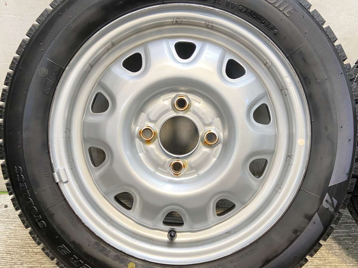  155 65 R 14 ブリヂストン アイスパートナー2 TOPY M 73 x 4 5 100 4穴 タイヤ スタッドレスタイヤ ホイールセット 4本セット w タイヤ ホイールセット タイヤ ホイール