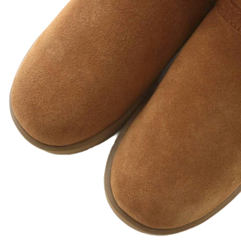  アグ UGG クラシック ミニ ウォータープルーフ Classic Mini Waterproof ムートンブーツ スエード ショート 防水 ロゴ US 7 24 cm 茶色 ブラウン 1019643 |XZ GY 18 ブーツ 靴