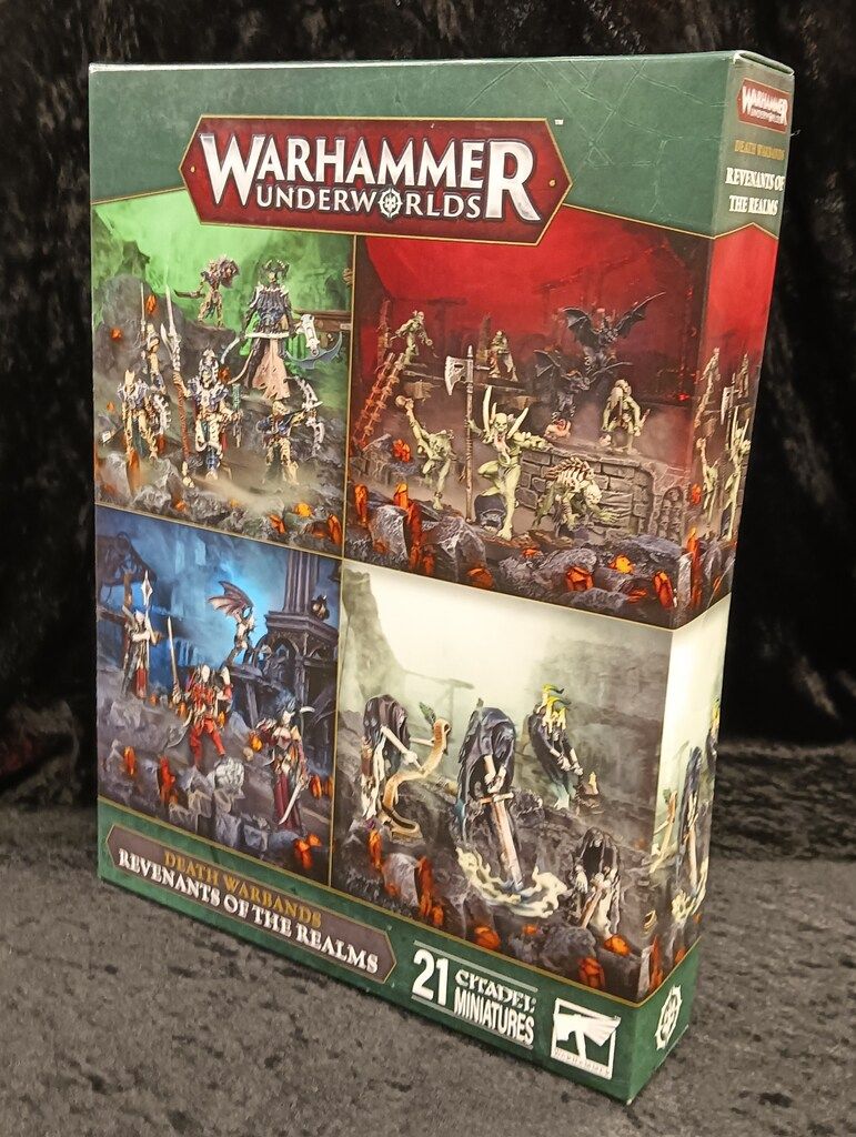 GAMESWORKSHOP WARHAMMER UNDERWORLDS SHADESPIRE DEATH WARBRANDS REVENANTS OF THE REALMS