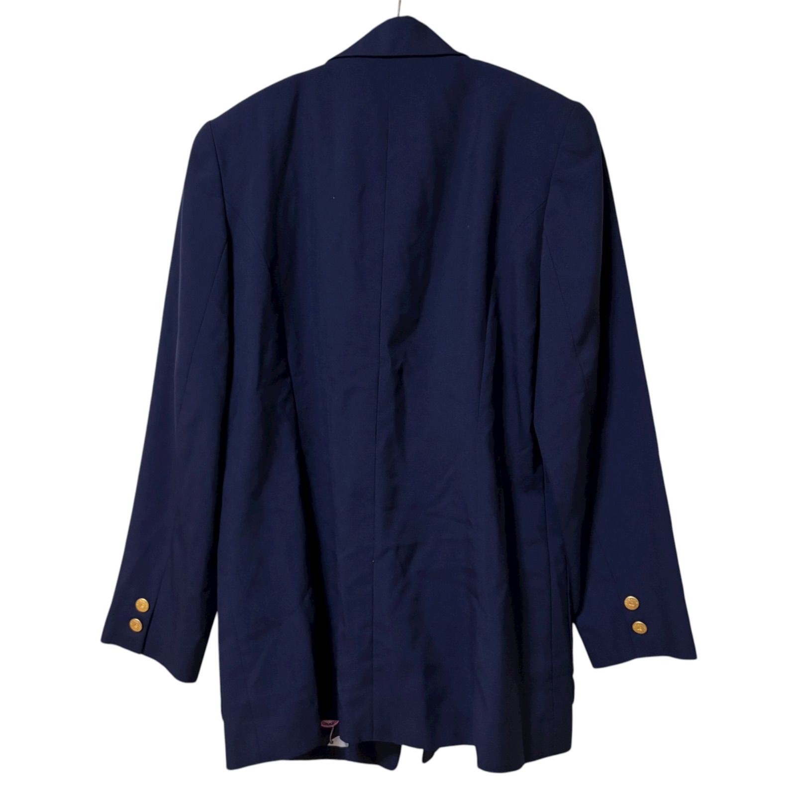 レオナールスポーツ　ネイビー テーラードジャケット 42 RE244 LEONARD SPORT レオナールスポーツ テーラードジャケット
