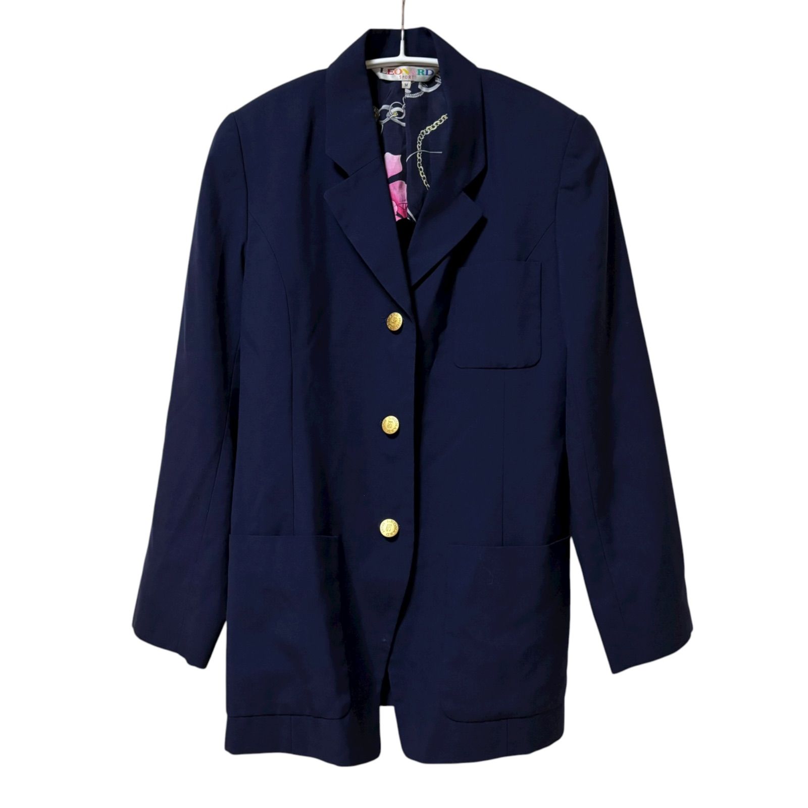 RE244 LEONARD SPORT レオナールスポーツ テーラードジャケット