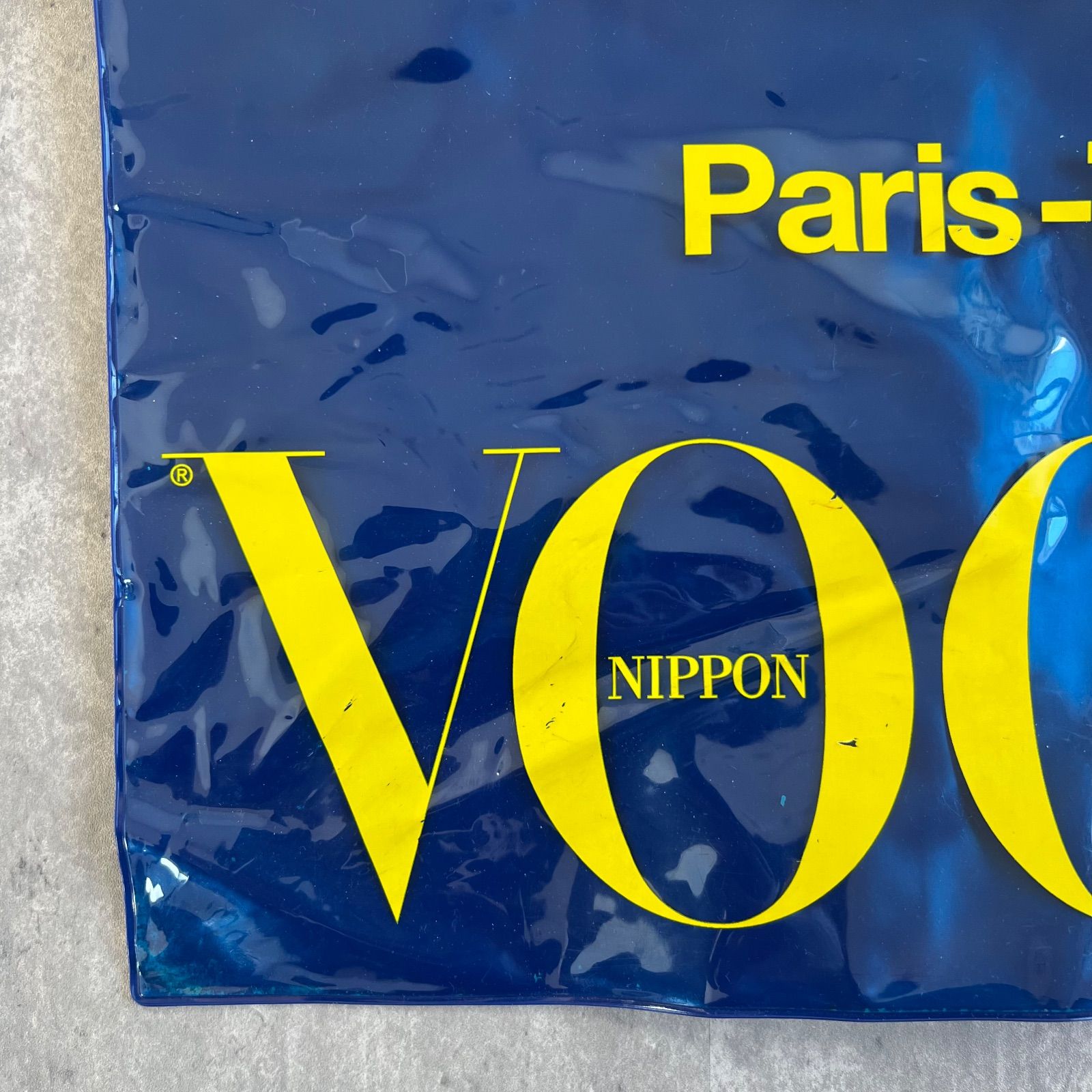 COMME des GARCONS コムデギャルソン × colette × VOGUE PVC トートバッグ Paris-Tokyo DECORATOM_COM_BR