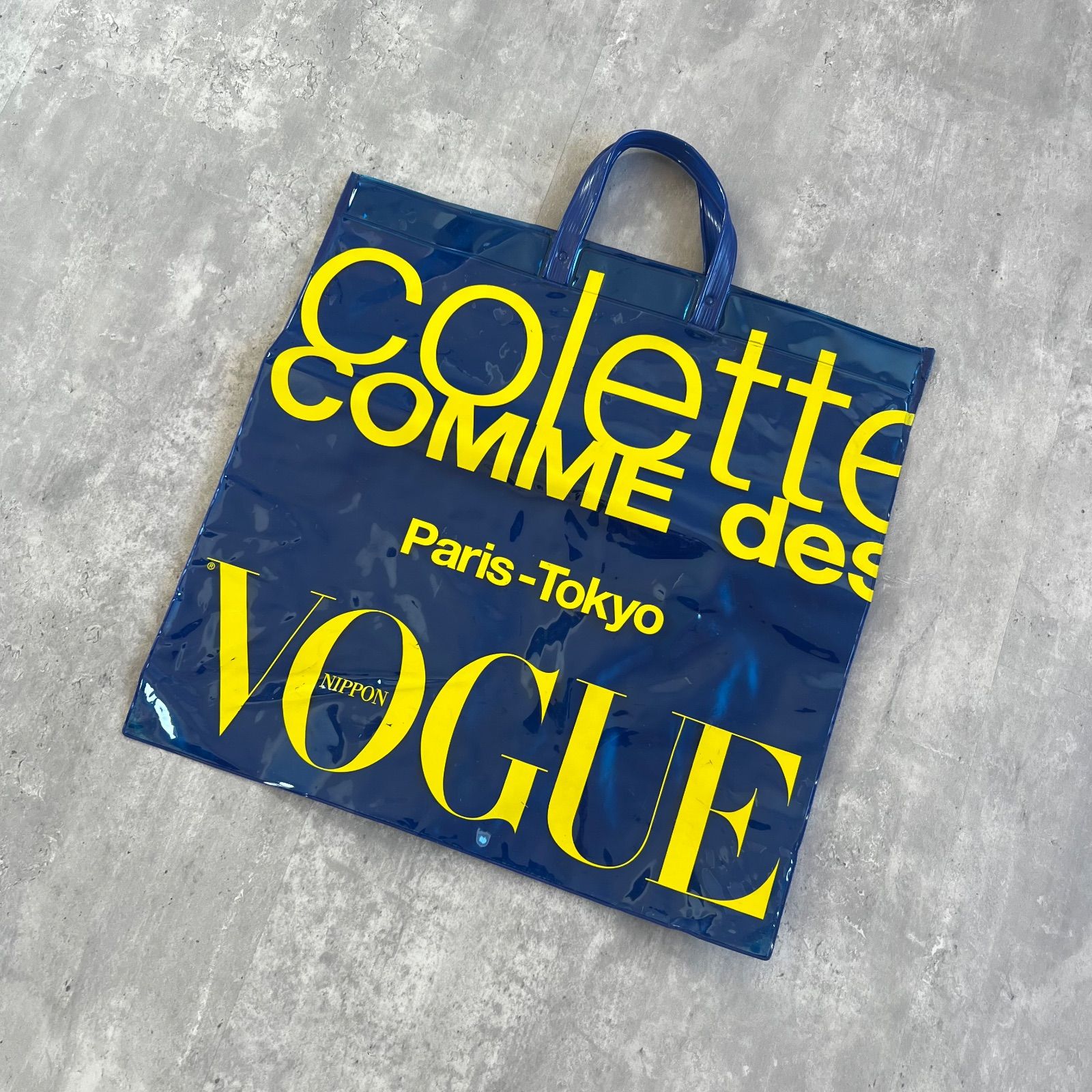 COMME des GARCONS コムデギャルソン × colette × VOGUE PVC トートバッグ Paris-Tokyo
