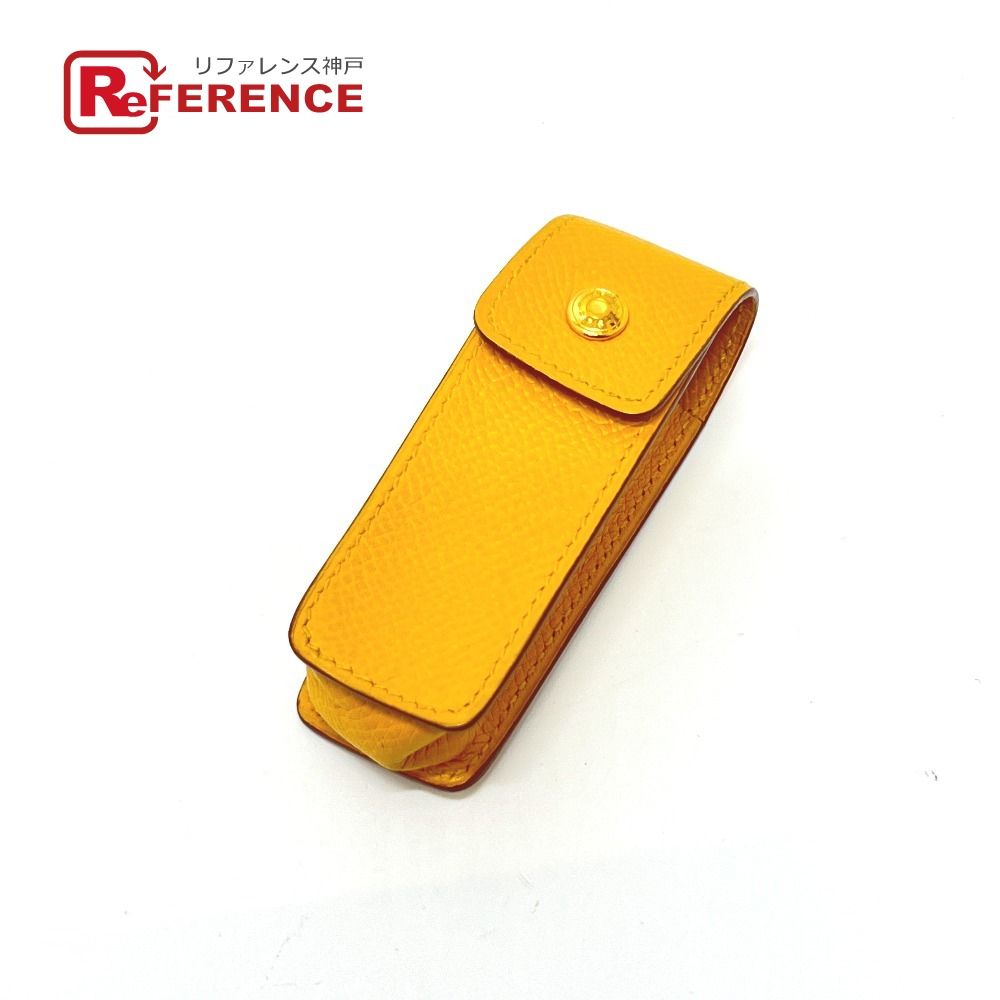 HERMES エルメス 小物入れ セリエ ヴォーエプソン イエロー