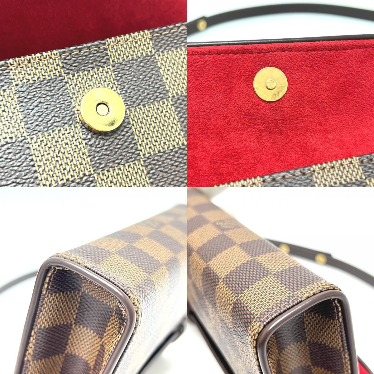 LOUIS VUITTON ルイヴィトン ウエストバッグ フロランティーヌ N51856 ダミエキャンバス エベヌ ブラウン DECORATOM_COM_BR