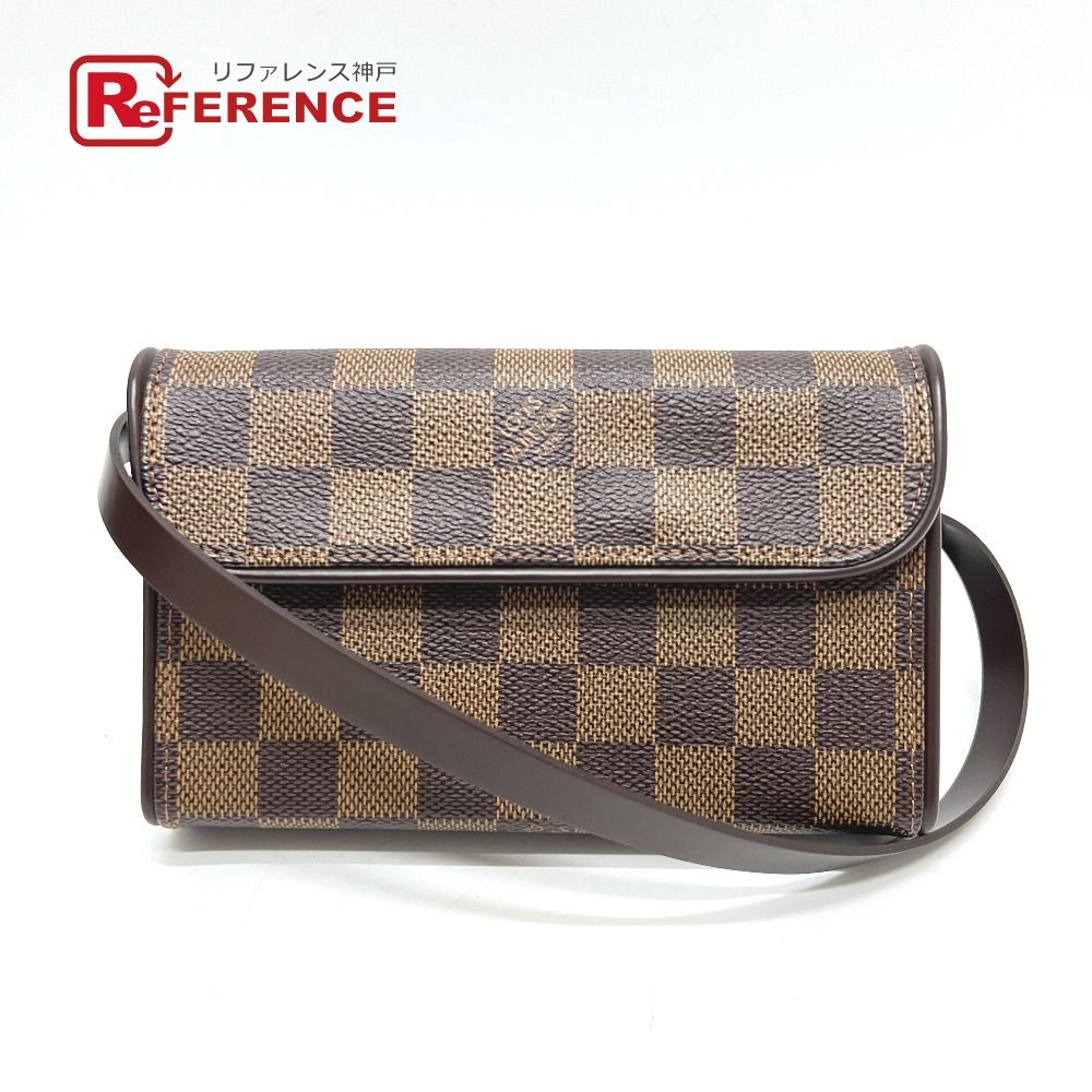 LOUIS VUITTON ルイヴィトン ウエストバッグ フロランティーヌ N51856 ダミエキャンバス エベヌ ブラウン