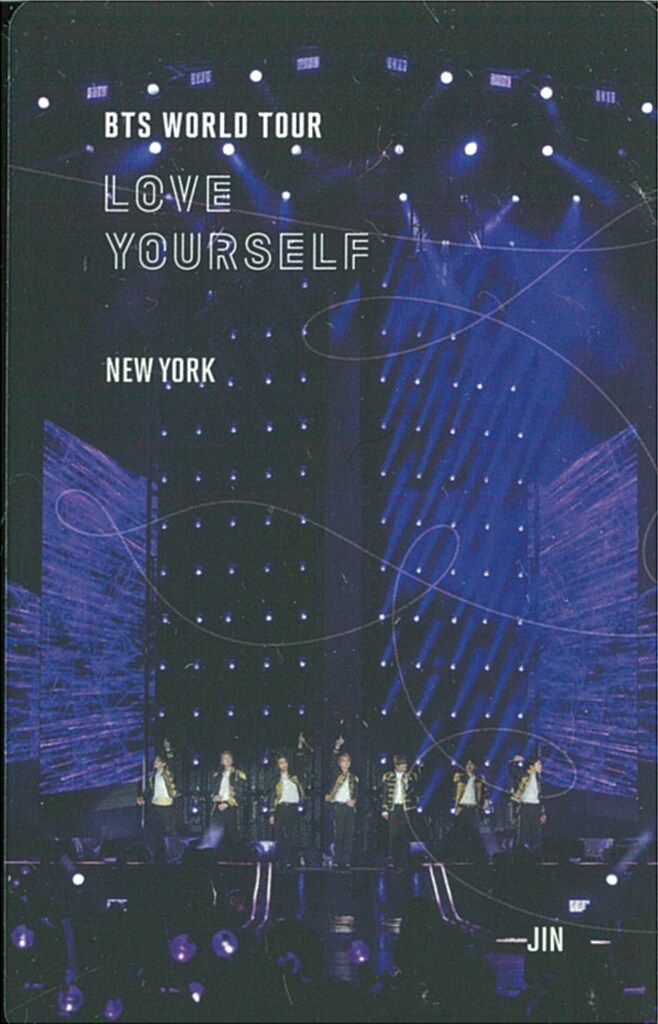 BTS Blu ray盤 JIN LOVE YOURSELF YORK
