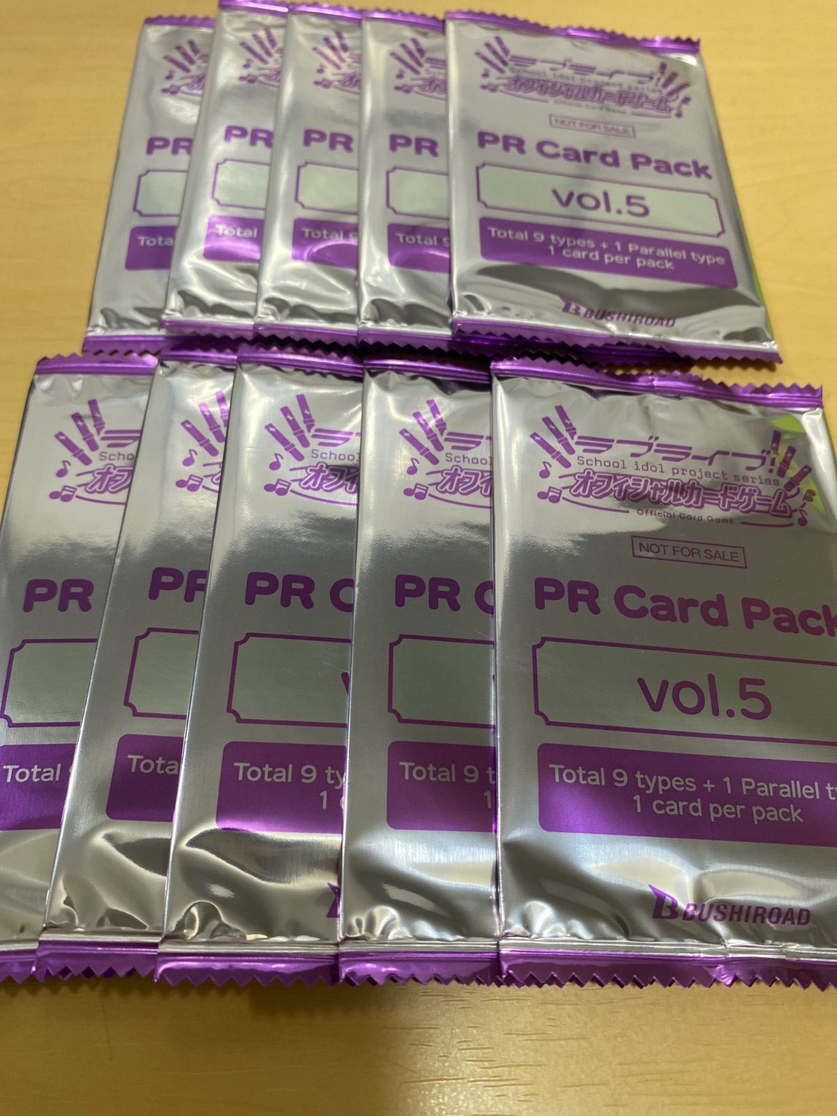 ラブライブオフィシャルカードゲーム PR Card Pack vol.5 10パック