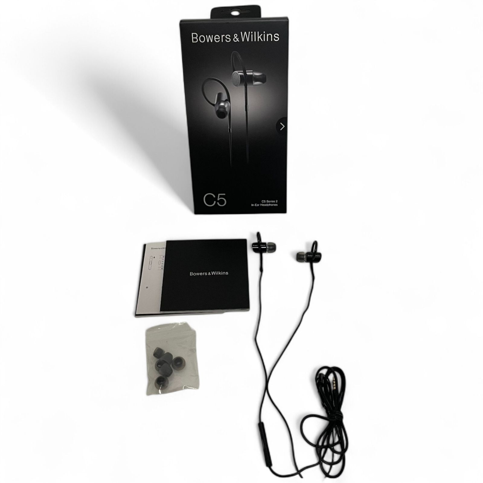 ● Bowers-Wilkins 有線イヤホン C5S2 ブラック インイヤータイプ 720-2775