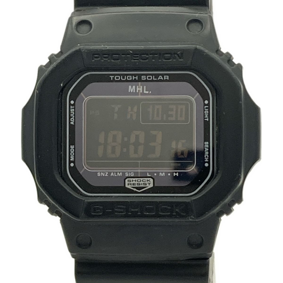 CASIO カシオ 腕時計 G-SHOCK G-5600E メンズ タフソーラー MHL.コラボ 黒
