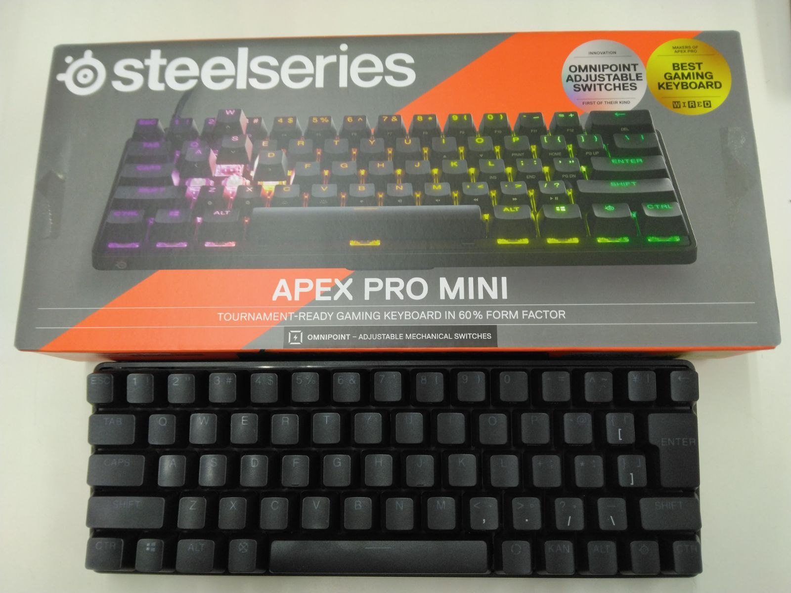 SteelSeries Apex Pro Mini ゲーミングキーボード 64825 JP
