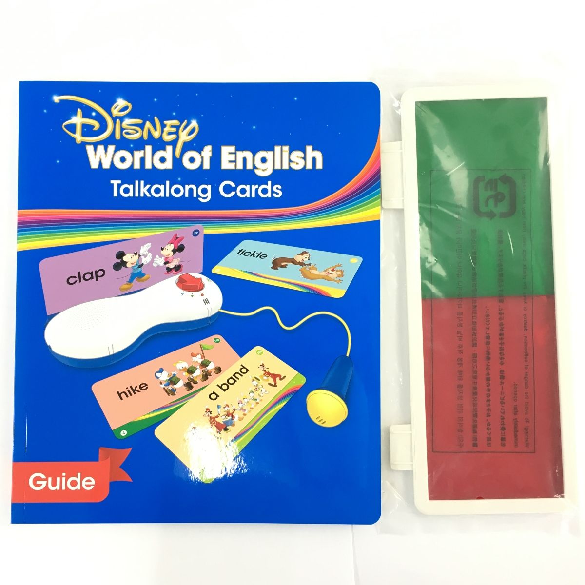 ワールドファミリー DWE ディズニー ワールドオブイングリッシュ トークアロング Q Aカード 2019年頃