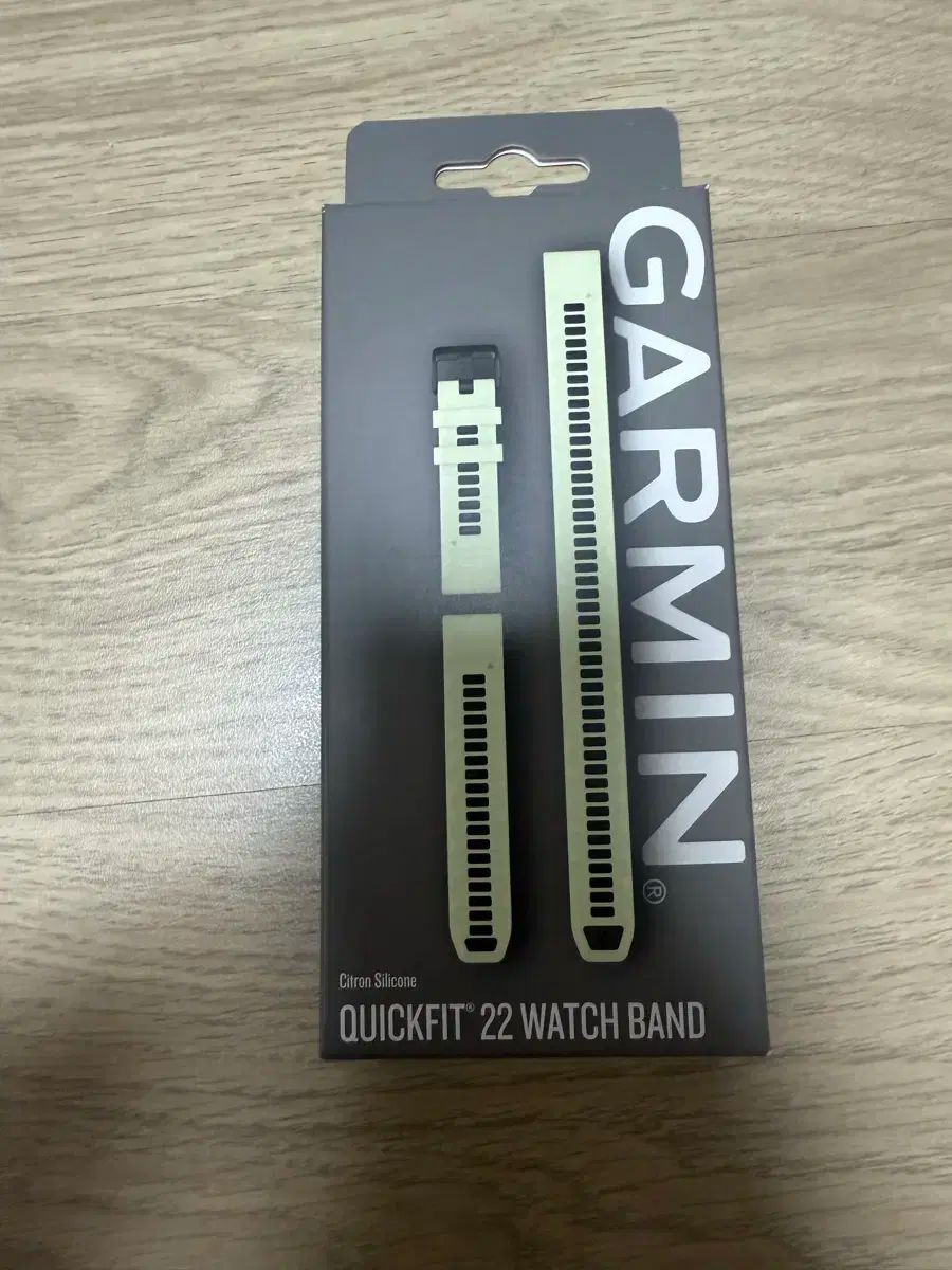 GARMIN クイックフィット シリコンストラップ 22mm シトロン モデル カラー