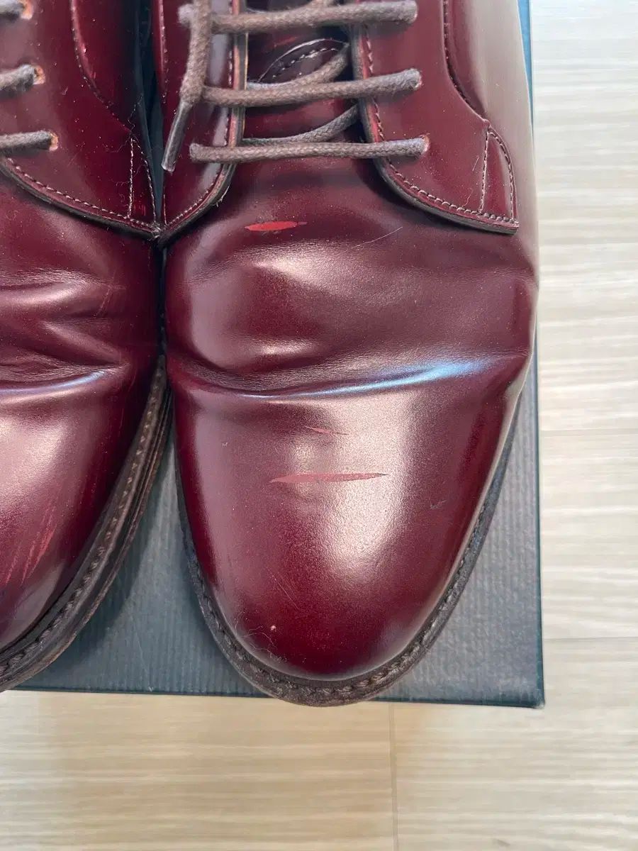 ダービーシューズ バーガンディ