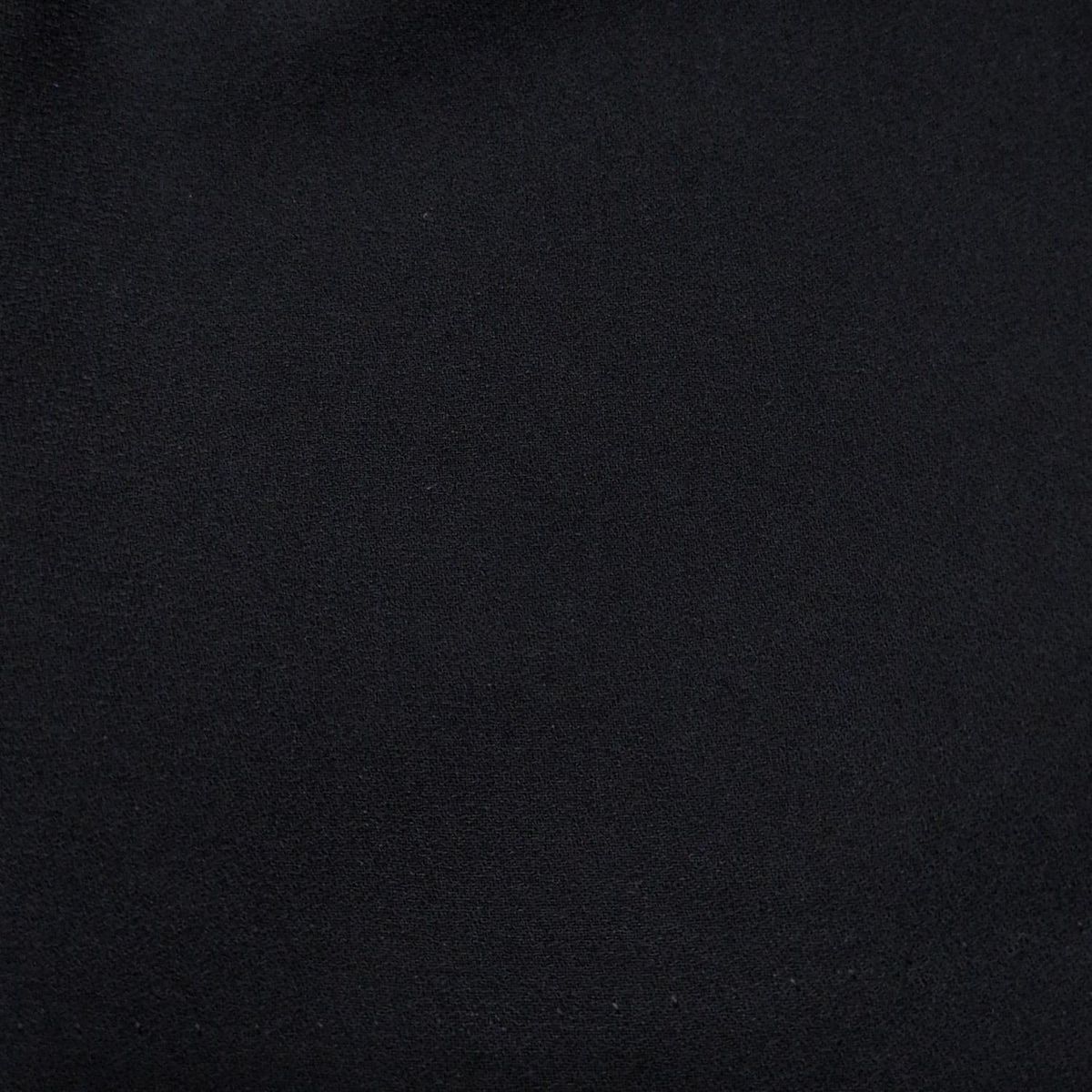 ebure エブール レディースパンツスーツ レディース - 黒 ジョーゼット|ノーカラー|ウエストゴム|ワイド プリーツ スーツパンツ 