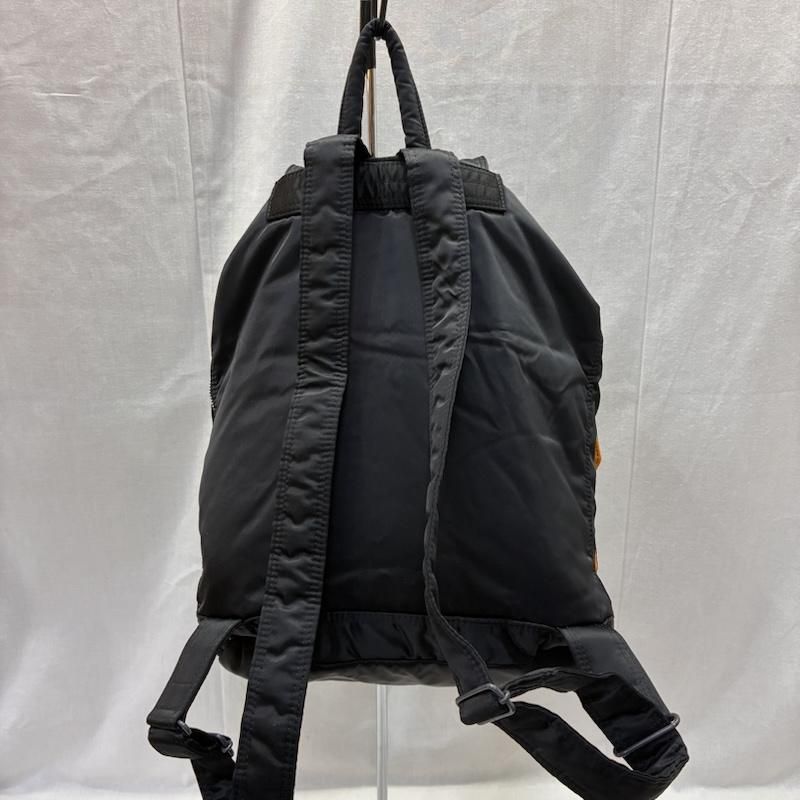 ポーター 吉田カバン PORTER TANKER デイパック リュックサック black×orange メンズ ISItems 古着 50146257