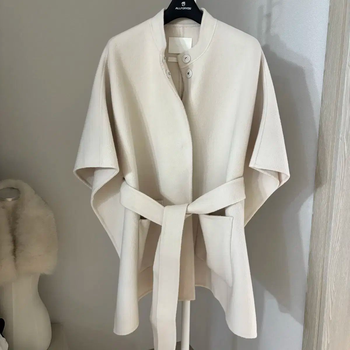 ブルームBLOOM ハンドメイド ケープ ローブコート