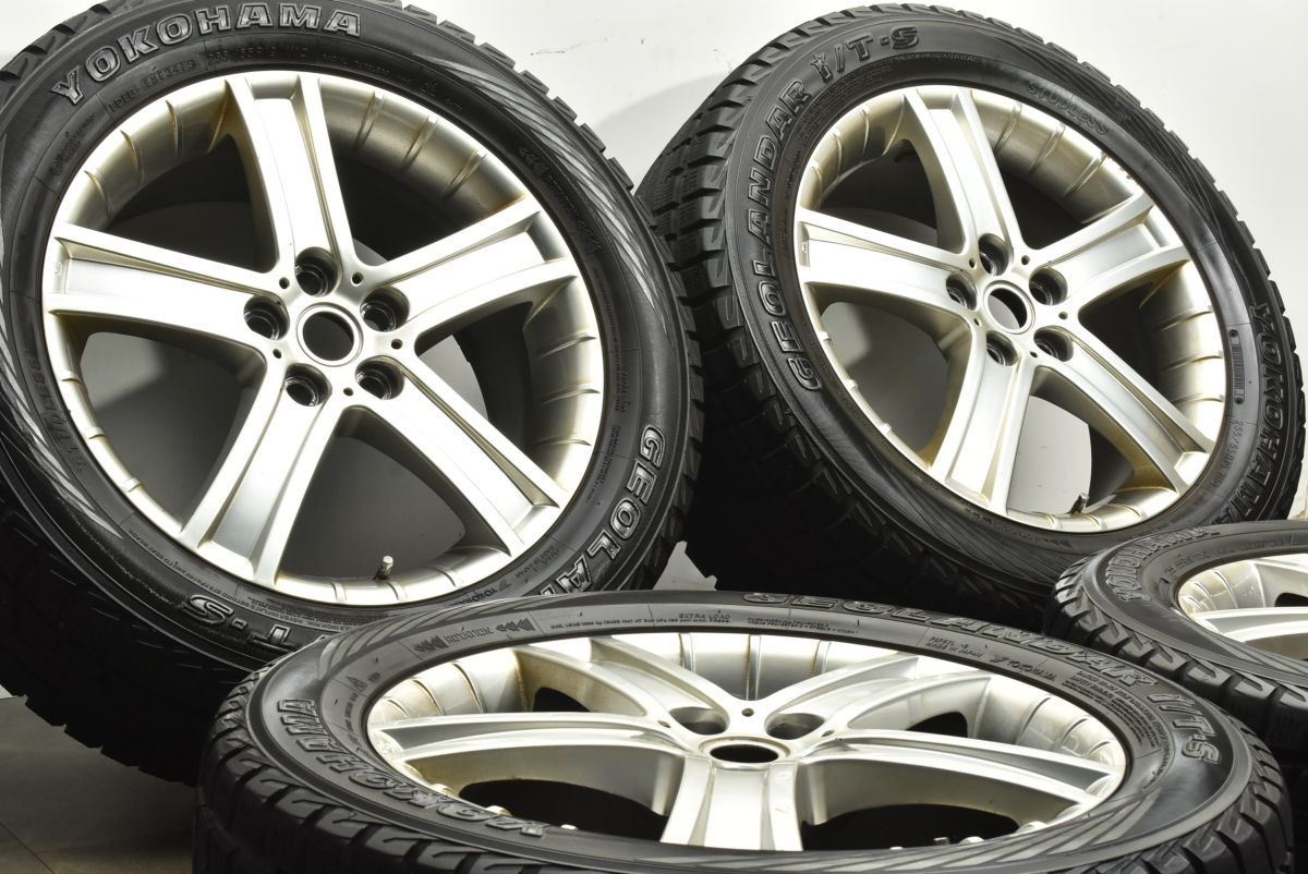 ホイールのみ可 PORT 19 in 8 J 38 PCD 120 ヨコハマ ジオランダー i T S 255 55 R ディスカバリー4 L 332 レンジローバー 可