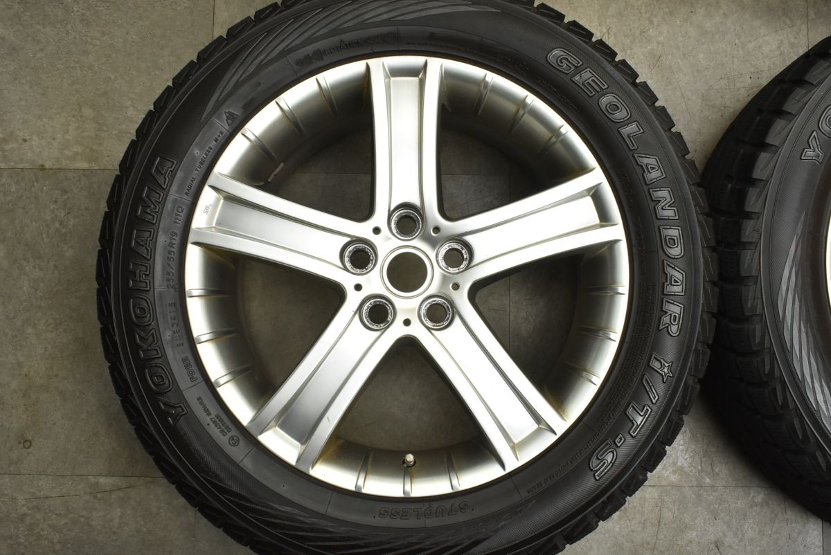  ホイールのみ可 PORT 19 in 8 J 38 PCD 120 ヨコハマ ジオランダー i T S 255 55 R ディスカバリー4 L 332 レンジローバー 可 19インチ タイヤ ホイールセット