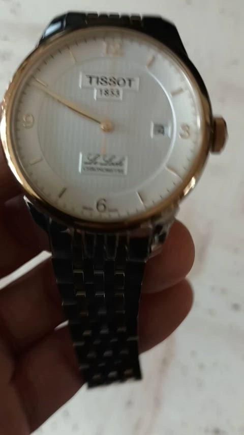 TISSOT ティソ ルロック ゴールド コンビ 時計