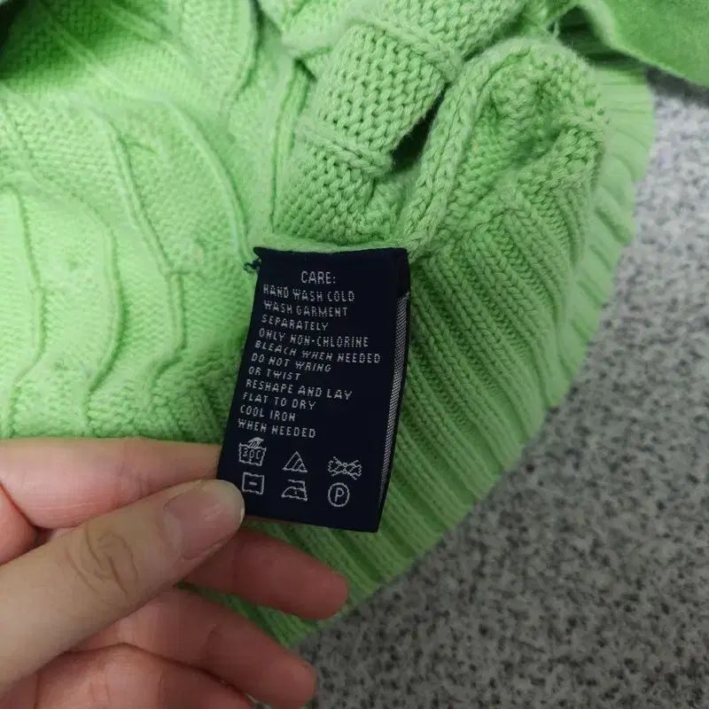 L ポロラルフローレン メロン色 フードニット ジップアップ GULLKHAN_COM