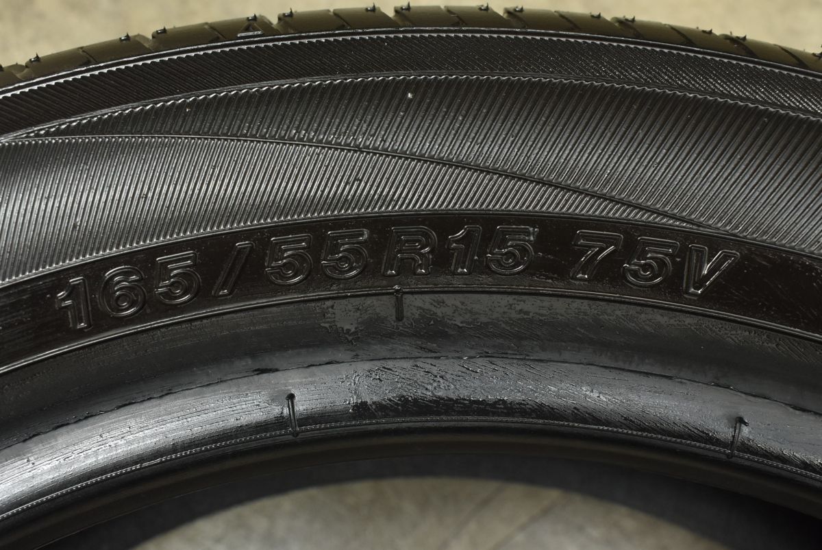  製 ほぼ新車外し ヨコハマ ブルーアースES ES 32 165 55 R 15 4本セット N BOX デイズ サクラ ワゴンR アルト タント ムーヴ 15インチ サマータイヤ ノーマルタイヤ
