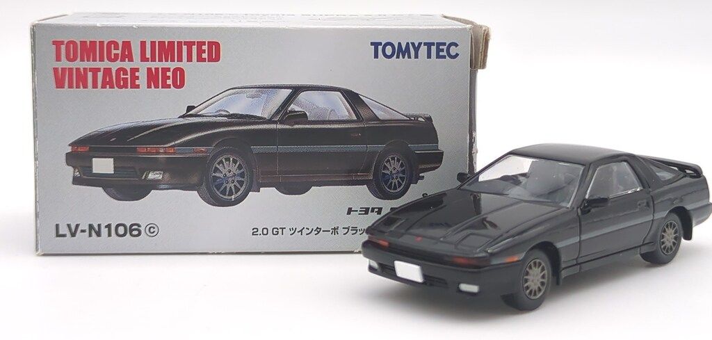 トミーテック TOMICA LIMITED VINTAGE NEO トヨタ スープラ 2 0 GT ツインターボ ブラックリミテッド 88年式 黒 LV N 106 c