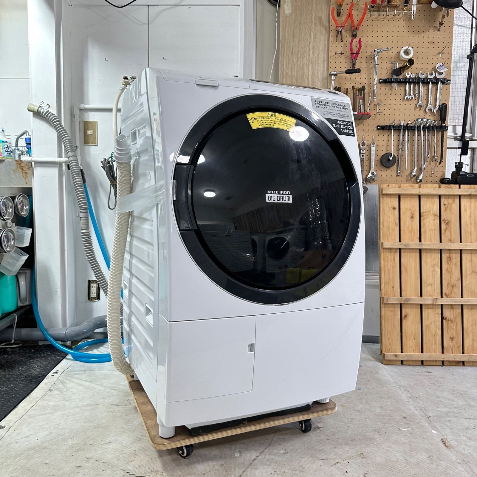 ドラム式洗濯機 ナイアガラ洗浄