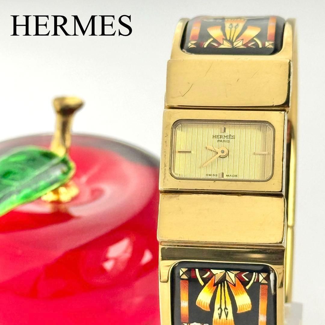 エルメス ロケ LO1.210 電池 レディース 腕時計 830