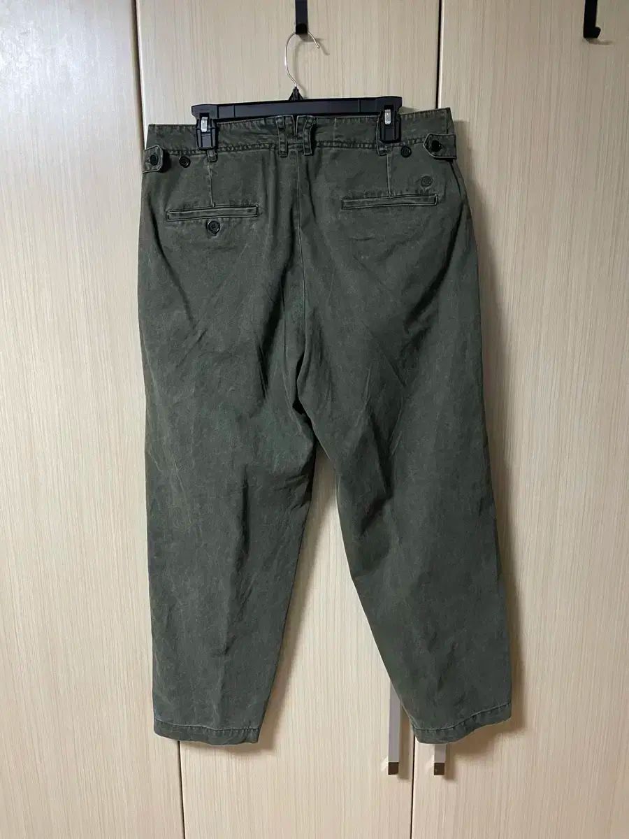 L ペンフィールド フェイディッド アンドラス タック トルーザー パンツ オリーブ