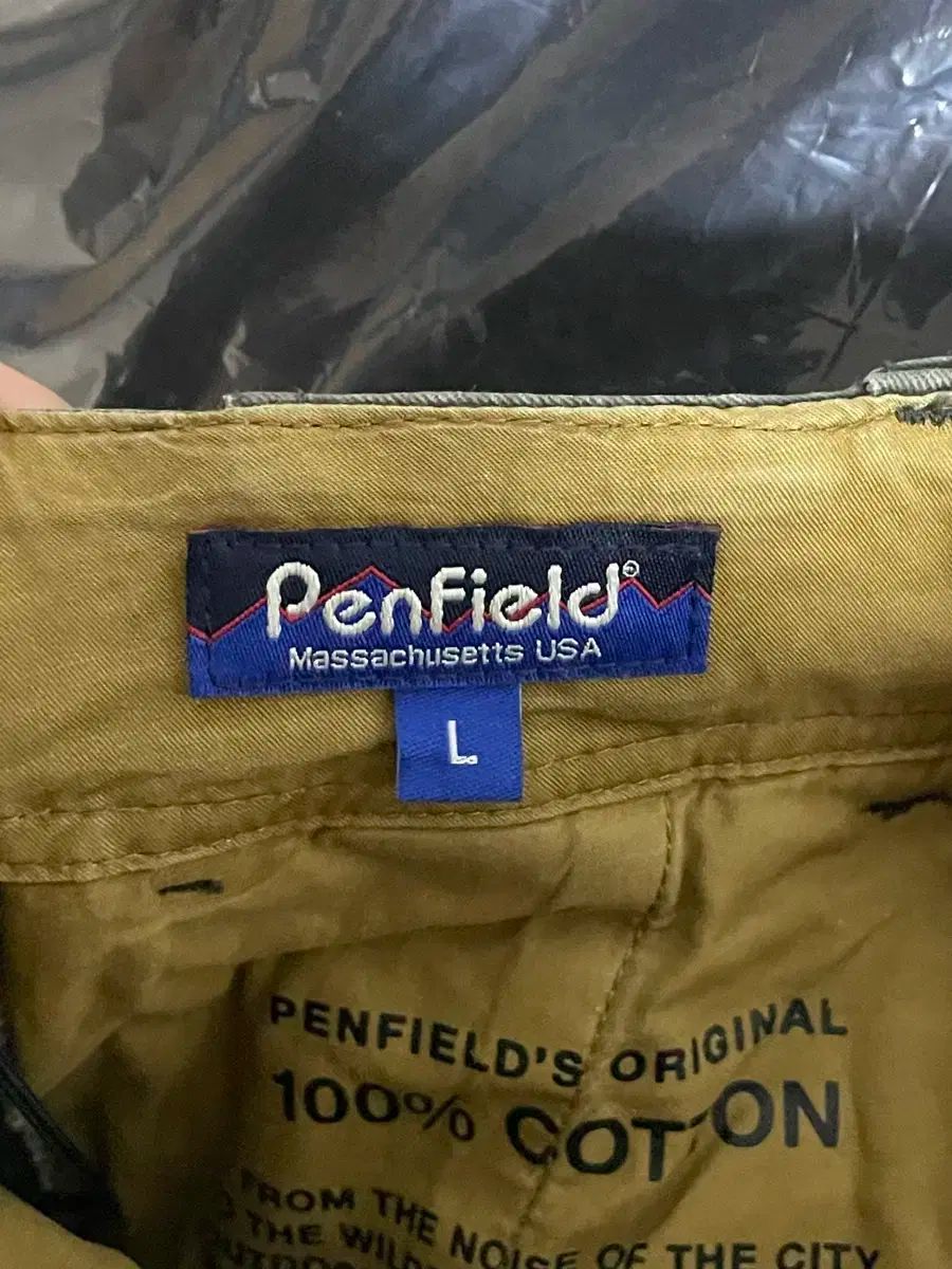  L ペンフィールド フェイディッド アンドラス タック トルーザー パンツ オリーブ チノパン パンツ