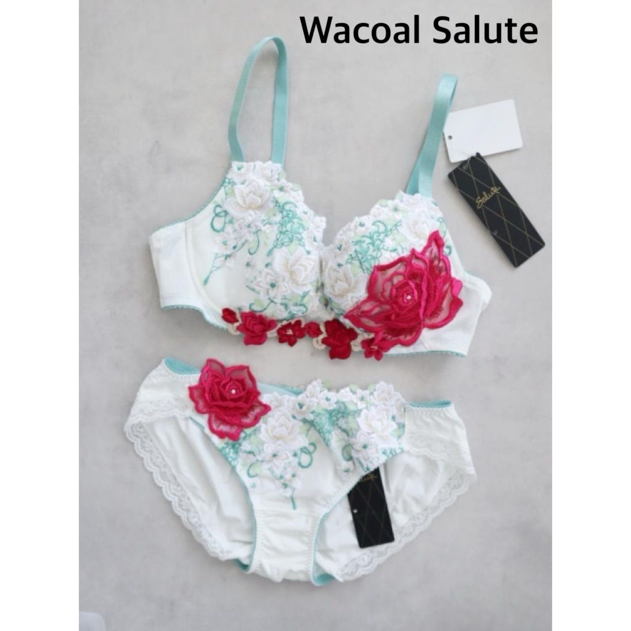 製 Wacoal Salute ワコールサルート 16G 白雪姫 ブラ&ショーツ D75|L 送料込み 6460088