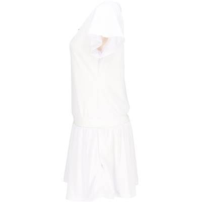 FILA フィラ 51ワンピース レディース テニス ウィメンズ 吸水速乾 UVカット テニス マルチスポーツ トレーニングウェア 半袖 ホワイト EL0015-01Z LLC-HASEGAWATOSO_COM