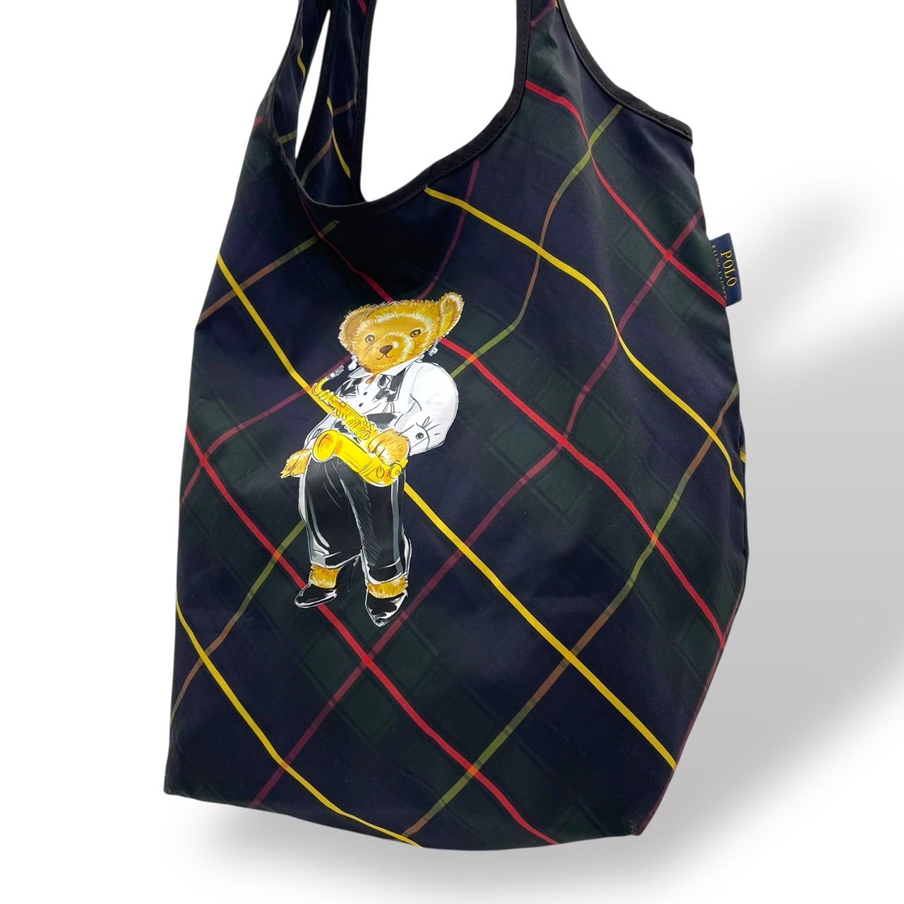 極美品 RALPH LAUREN ラルフローレン トートバッグ エコバッグ 